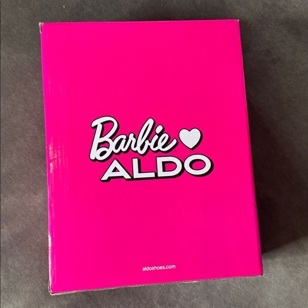 Barbie x ALDO Barbiestessy Collection Pink Translucent Pointed Toe Pumps 9 NEW - Picture 16 of 16